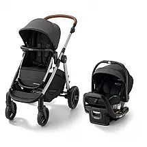 Carrinho de Bebê com Cadeira para Carro Graco Nest2Grow, Preto