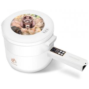 Panela Elétrica Multifuncional a Vapor 1,8 Litros com Visor Digital, 700W 110V, Drizzle, Branca