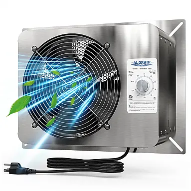 Ventilador com Umidistato e Exaustor