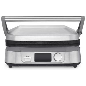 Grill Elétrico Antiaderente 5 em 1 xom Tela LCD, 110V, Nozaya, Prata