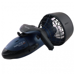Scooter Subaquática Propulsor de Mergulho com Suporte de Câmera e Autonomia de 90 Minutos, Náutica Marine 280, Azul