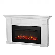 Lareira Elétrica Real Flame 190x116cm 1500W Quartzo Controle Remoto 110V