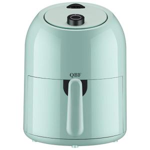 Fritadeira a ar elétrica Deluxe com controle de temperatura, cesta antiaderente, recurso de desligamento automático, QBF