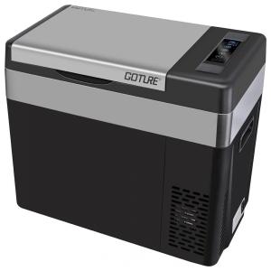 Mini Geladeira, Cooler Automotiva Elétrico Portátil 20L, 110v, GOTURE, Preto