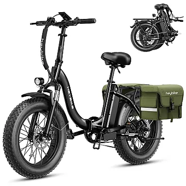 Bicicleta Elétrica Dobrável para Adultos