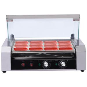 Máquina de Salsicha Elétrica OUKANING Cozinha até 12 Unidades por Vez 110V Aço Inoxidável