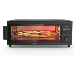 Forno Elétrico 10 em 1, 17L com Painel Digital e 5 Acessórios, 110V 1800W, FABULETTA, Preto