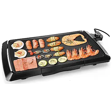 Grill Elétrico Antiaderente Serve até