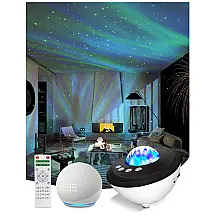 Luminária Projetor LED Luzes da Galáxia, Colorido, 110v, LOYCCO TL003, Azul