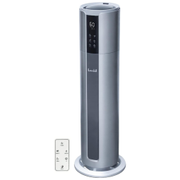 Umidificador Ultrassônico de 8L, 48 Horas de Funcionamento, Área 46 m2, LACIDOLL, Cinza