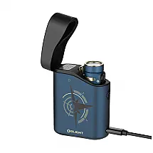 Lanterna OLIGHT Baton4 Edição Premium - Potência de 1300 Lumens com Caixa de Carregamento Tipo C, Alimentada por Bateria Recarregável