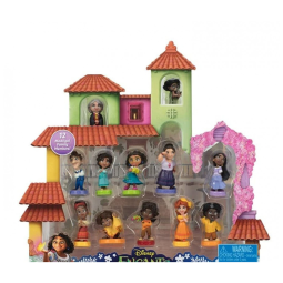 Encanto Mi Familia Conjunto de 12 Miniaturas, DISNEY, Marrom