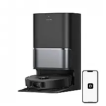 Aspirador Robô Dreame L40 Ultra Gen 2 Preto, Sucção 25.000 Pa, Mop Extensível, Base Autoesvaziante