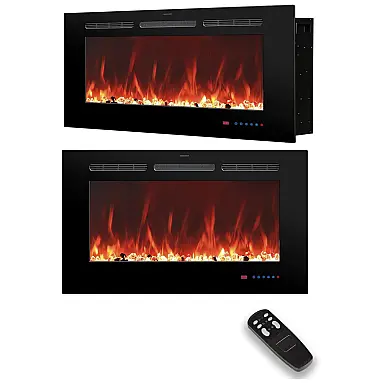 Lareira Elétrica Oxharkflame de Embutir