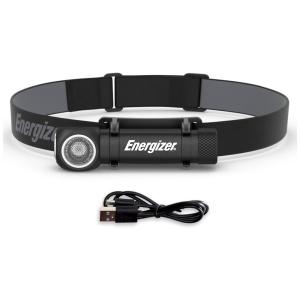 GearLigh Lanterna de Cabeça 1000LM, à Prova D IPX4, Alcace 500M, 5W, 110v, ENERGIZER 039800138941, Preto