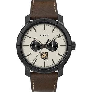 Relógio Masculino Analógico B07WGWLYPV Automático, Couro, TIMEX, Marrom
