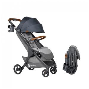 Carrinho de Bebê para Passeio Leve, Dobrável e Transporta até 22kg, Ergobaby, Cinza