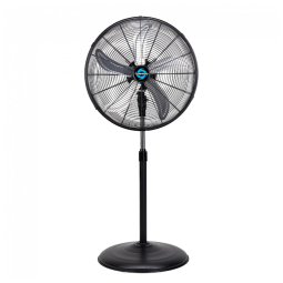 Ventilador de Mesa Portátil com Alta Velocidade e 3 Velocidades, 110v, TORNADO FANS, Preto