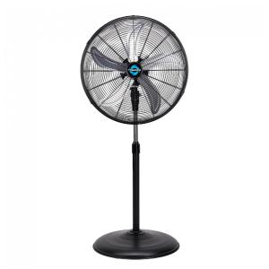 Ventilador de Mesa Portátil com Alta Velocidade e 3 Velocidades, 110v, TORNADO FANS, Preto