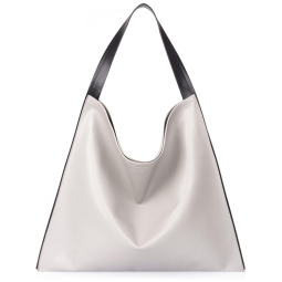 Bolsa de Ombro Feminina em Couro Sintético, Montana West, Branco