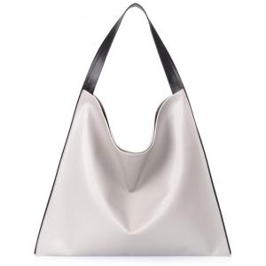 Bolsa de Ombro Feminina em Couro Sintético, Montana West, Branco