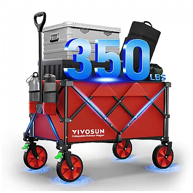 Carrinho Dobrável para Camping e