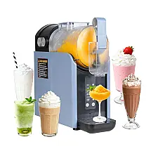 Máquina de Slush Raspadinha LIFECREEK 2,9L Azul Sem Gelo 6 Programas Auto Limpeza