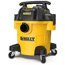 Aspirador de Pó Seco e Úmido 19L, 4CV de Potência com Extensores, 110v, DEWALT DXV05P, Amarelo