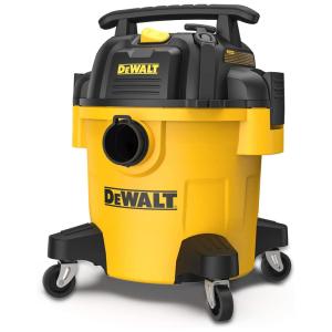 Aspirador de Pó Seco e Úmido 19L, 4CV de Potência com Extensores, 110v, DEWALT DXV05P, Amarelo