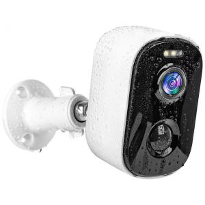 Câmera de Segurança sem Fio 1080p com Visão Noturna á Prova dÁgua, Geekee CG6F WD, Branca