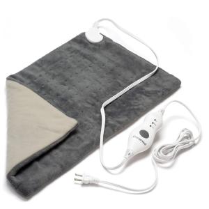 Bolsa Quente Elétrica 30x60cm, Autodesliga, 3Temp, PARAMED, Cinza