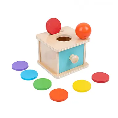 Brinquedo Montessori Caixa de Encaixar