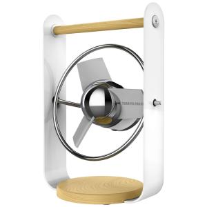 Ventilador de Mesa USB com 2 Velocidades, 110V 5W, SHARPER IMAGE FA1 0098 43, Branco