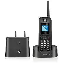 Telefone sem Fio, Longo Alcance e Resistente a Água, preto, MOTOROLA O211, Preto