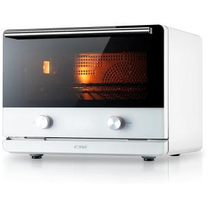 Forno de Bancada 4 em 1 FOTILE ChefCubii Branco 28 L Convecção Vapor Air Fryer Desidratador 40 Programas Autolimpeza Controle Manual 1550W