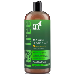 Condicionador Tea Tree Artnaturals Transparente 473ml Livre de Sulfato Óleo de Melaleuca Essencial Natural Cabelos Secos ANHA-1610