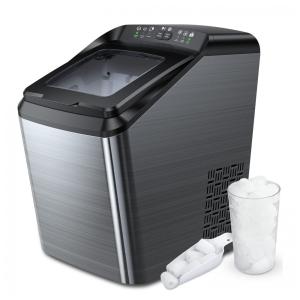 Máquina de Gelo Automática Portátil Produz até 14kg, 24H, Cor, 110v, DREAMIRACLE DRMUS IM2200 UL2, Preto