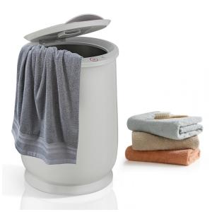 Aquecedor de Toalha Elétrico 21L com Desligamento Automático, 110V, WELLHUT, Cinza Claro