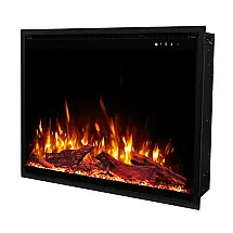 Lareira Elétrica Touchstone 84x66cm 1500W WiFi Alexa Chamas LED Embutir 110V