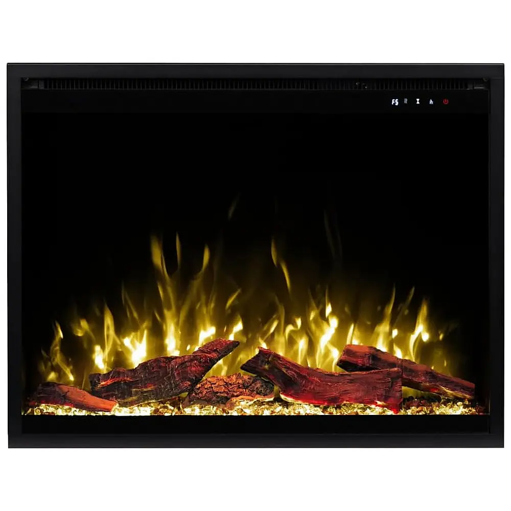 Lareira Elétrica Touchstone 84x66cm 1500W WiFi Alexa Chamas LED Embutir 110V — foto 2