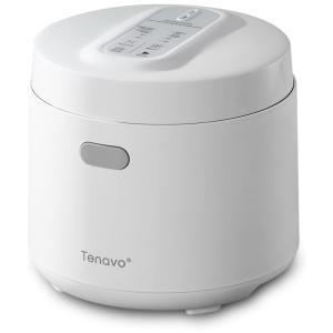 Tenavo Panela de Arroz Elétrica 1.5L Multifuncional com 4 Configurações e Desligamento Automático, 110V, 400W, Branco