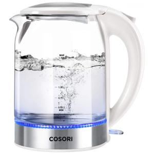 Chaleira Elétrica 1.7L com Desligamento Automático, Aço Inoxidável, Branca, 110v, COSORI CO171 GK2, Branco