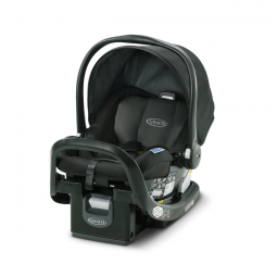 Cadeirinha de Bebê Graco SnugFit 35 com Sistema Simply Safe Adjust, Barra Anti-Rebote, Modelo Gotham, Cinto de Segurança.
