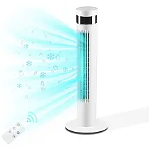 Ventilador Antártico Tower Oscilante Resfriamento Silencioso Controle Remoto Potente Standing 3 Velocidades Modos de Vento es de Piso Sem