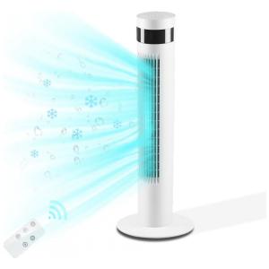 Ventilador Antártico Tower Oscilante Resfriamento Silencioso Controle Remoto Potente Standing 3 Velocidades Modos de Vento es de Piso Sem