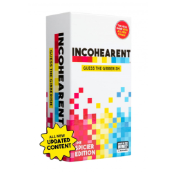 Jogo de Tabuleiro para Adultos Incohearent, Jogo Viral do TikTok Onde os Jogadores Competem Para Decifrar as Palavras Sem Sentido