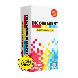 Jogo de Tabuleiro para Adultos Incohearent, Jogo Viral do TikTok Onde os Jogadores Competem Para Decifrar as Palavras Sem Sentido