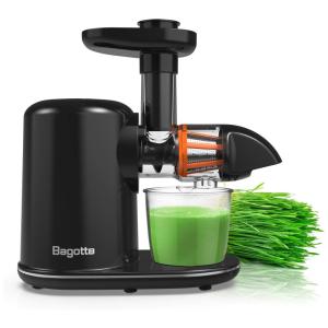 Espremedor de Sucos, Aço Inoxidável, 110v, BAGOTTE BSJ80, Preto
