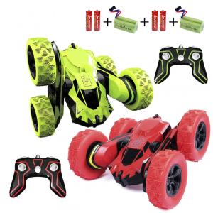 Mini Carro de Controle Remoto Haktoys com Acrobacias 360° e Tração 4x4 - Diversão para Crianças, Meninos, Adultos e Até Dois Pilotos