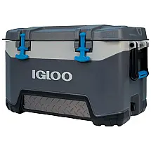 Cooler Caixa Térmica Portátil 52 Litros, IGLOO 00049783, Cinza